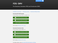 Fire Dynamics Simulator (FDS) and Smokeview (SMV)