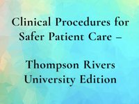 Clinical procedures for safer patient care