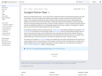 Google's Python Class