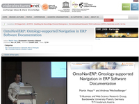 OntoNaviERP: Ontology-supported Navigation in ERP Software Documentation