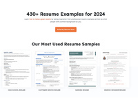 430+ Resume Examples for 2024