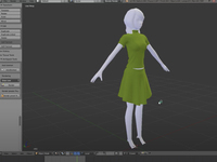 Blender 3D - Low Poly Character Clothing