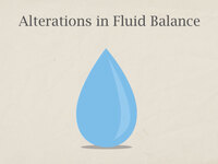 Alterations in Fluid Balance
