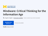 Mindware: Critical Thinking for the Information Age