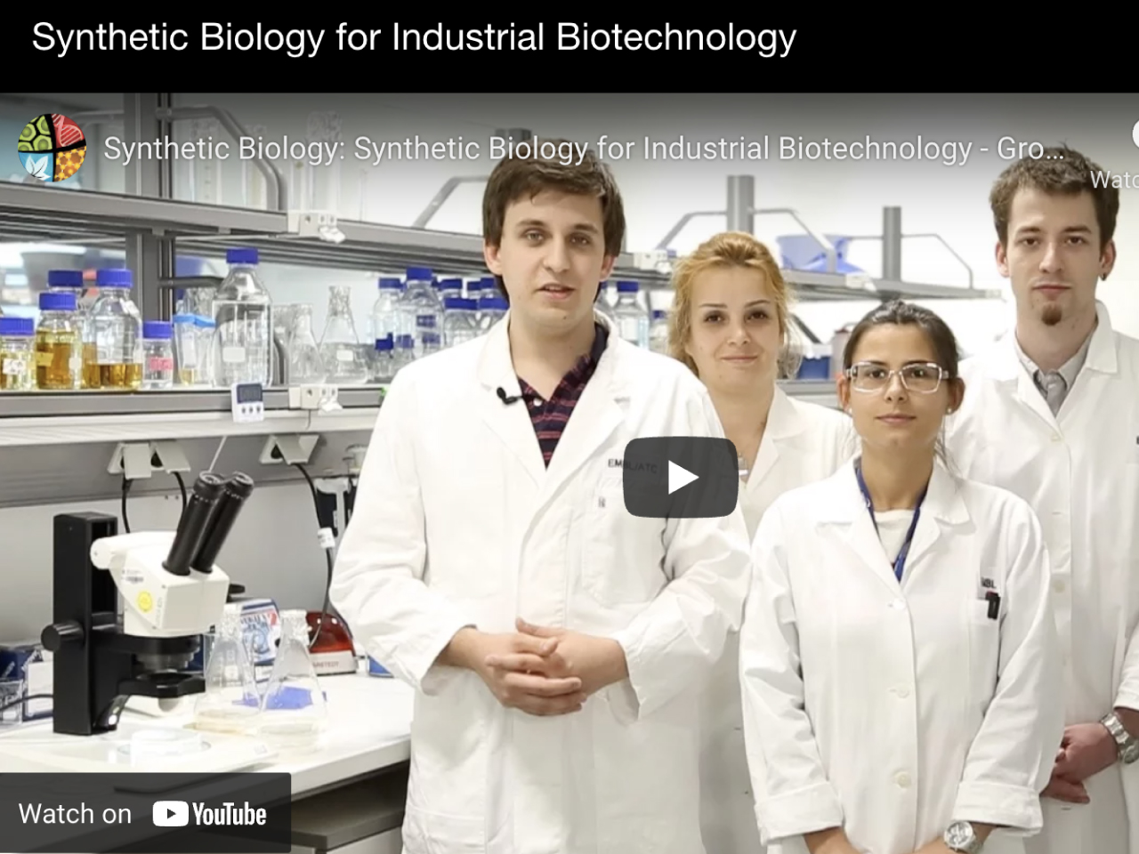 Synthetic Biology for Industrial Biotechnology