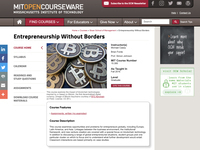 Entrepreneurship without Borders