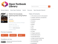 Python for Everybody: Exploring Data Using Python 3