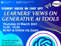 Student Voices on Chat GPT: Learners’ Views on Generative AI Tools