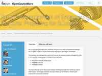 Project Management of Engineering Projects: Preparing for Success