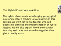 The Hybrid Classroom in Action (2021-03-03)