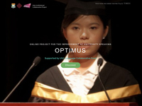 Optimus: Online Project for the Improvement of University Speaking