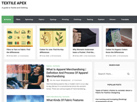 Textile Apex: A guide to Textile and Clothing
