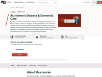 Alzheimer’s Disease & Dementia Care