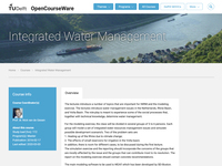 Integrated Water Management