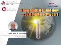 ["PAIR Seminar : If You Think It Is Hot Now – Just Wait a Few Years"]