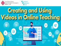 Creating and Using Videos in Online Teaching - Rerun 16 March