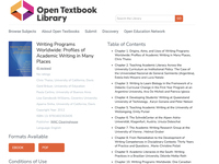 Writing Programs Worldwide: Profiles of Academic Writing in Many Places