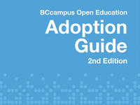 BC open textbook adoption guide : a guide to adopting an open textbook