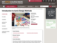 Introduction to Game Design Methods