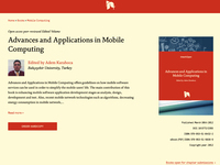 Advances and Applications in Mobile Computing