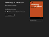 Entomology 311 Lab Manual - 1st Edition