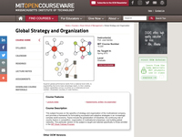 Global Strategy and Organization