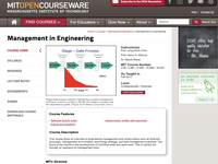 Management in Engineering