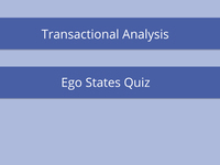 Transactional Analysis: Self Test