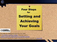 Four Steps for Setting and Achieving Your Goals