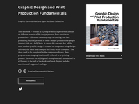 Graphic Design and Print Production Fundamentals