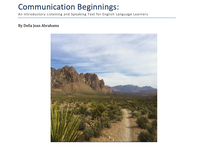 Communication beginnings : an introductory listening and speaking text for English language learners