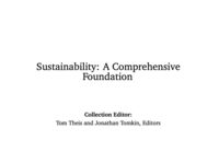 Sustainability : a comprehensive foundation