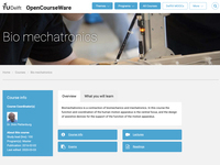 Bio Mechatronics