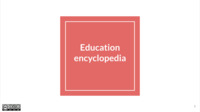 Education encyclopedia