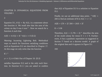 Calculus for the Life Sciences: A Modeling Approach Volume 2