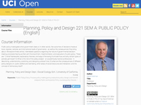 Planning, Policy and Design 221 SEM A: PUBLIC POLICY