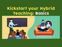 Hybrid Workshop: Kickstart your Hybrid Teaching: Basics (Re-run)