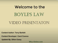 Boyle's Law (Screencast)