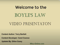 Boyle's Law (Screencast)