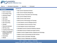 Maxwell Scientific Publication Corp.