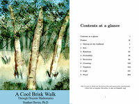 A Cool Brisk Walk Through Discrete Mathematics