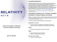 Relativity Lite: A Pictorial Translation of Einstein’s Theories of Motion and Gravity