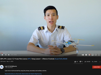 【Learn How To Fly #1】Online RPL Flight Training Lesson #1 - Effects of Control (EOC)