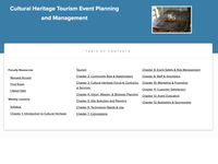 Cultural Heritage Tourism Event Planning and Management