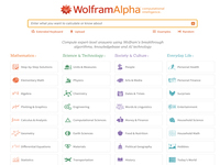 Wolfram*Alpha