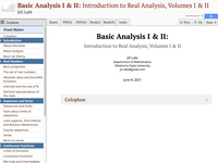 Basic analysis. II : introduction to real analysis, volume II