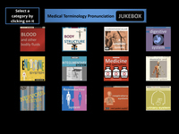 Medical Terminology Pronunciation "Jukebox"