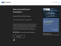 Web Accessibility for Developers