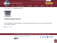 The Better Speaker Series Set