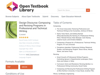 Design Discourse: Composing and Revising Programs in Professional and Technical Writing